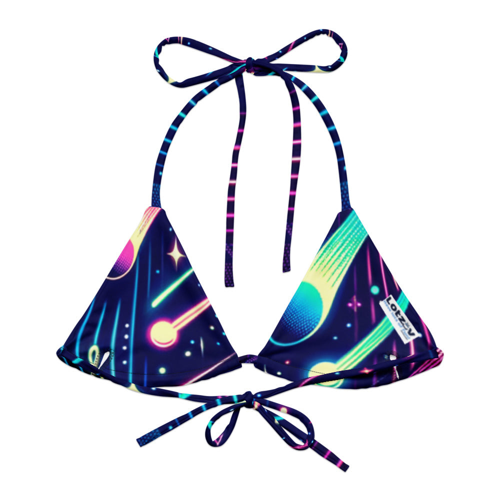 Hallyu Vibe Couture Padded String Bikini Top