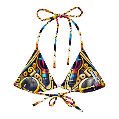 Hallyu Vibe Couture Padded String Bikini Top