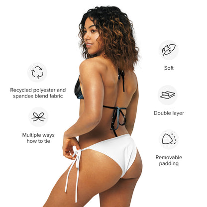 Hallyu Vibe Couture Padded String Bikini Top