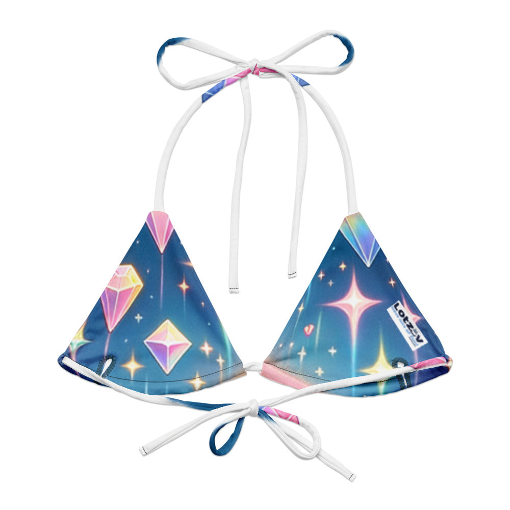 Hallyu Vibe Couture Padded String Bikini Top