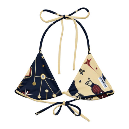 Hallyu Vibe Couture Padded String Bikini Top