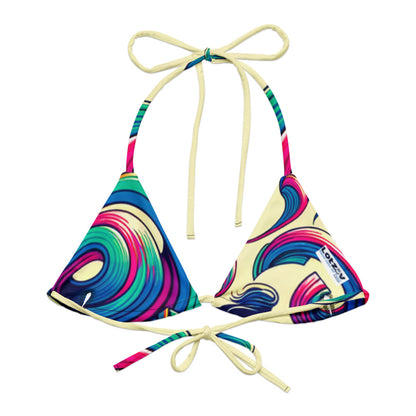 Hallyu Vibe Couture Padded String Bikini Top
