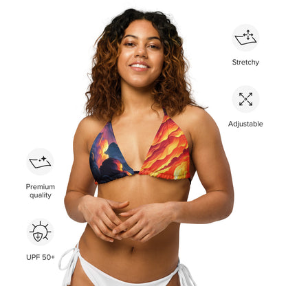 Tempest Threads Padded String Bikini Top