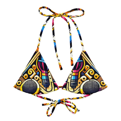 Hallyu Vibe Couture Padded String Bikini Top