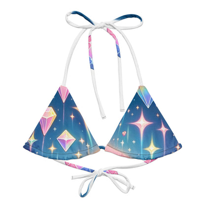 Hallyu Vibe Couture Padded String Bikini Top