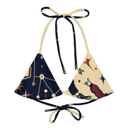 Hallyu Vibe Couture Padded String Bikini Top