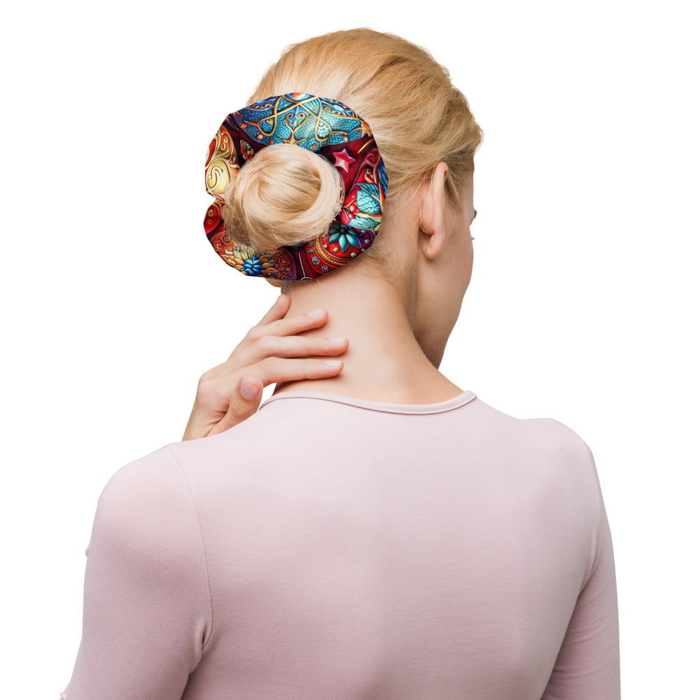 Whimsical Winter Wear Scrunchie
