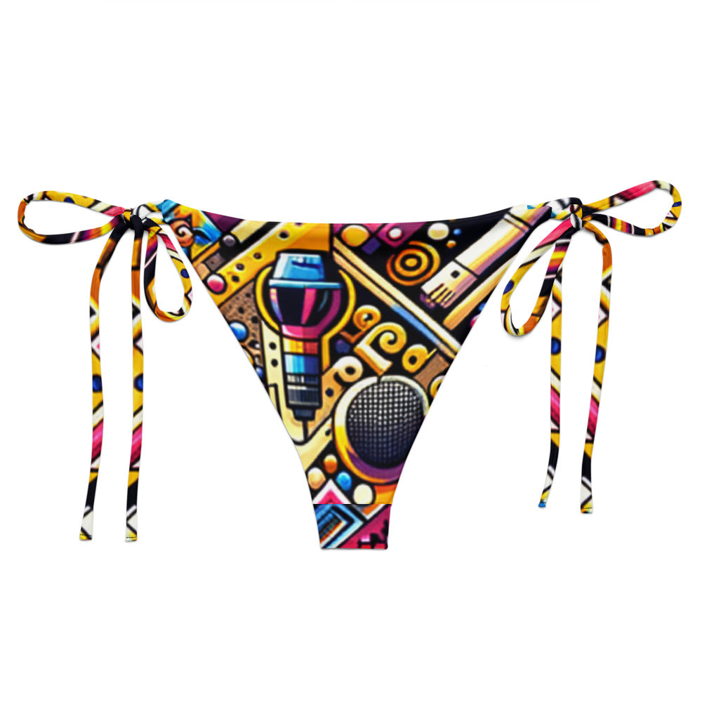 Hallyu Vibe Couture String Bikini Bottom