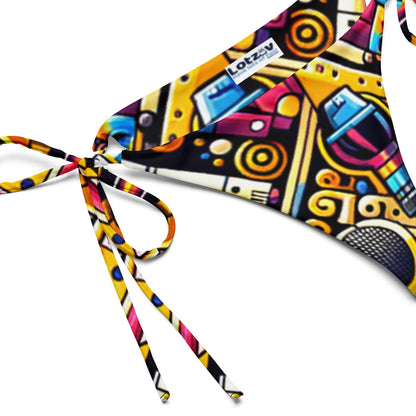 Hallyu Vibe Couture String Bikini Bottom