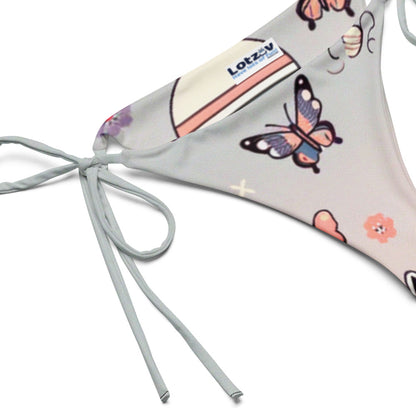 Hallyu Vibe Couture String Bikini Bottom