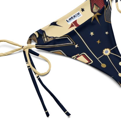 Hallyu Vibe Couture String Bikini Bottom