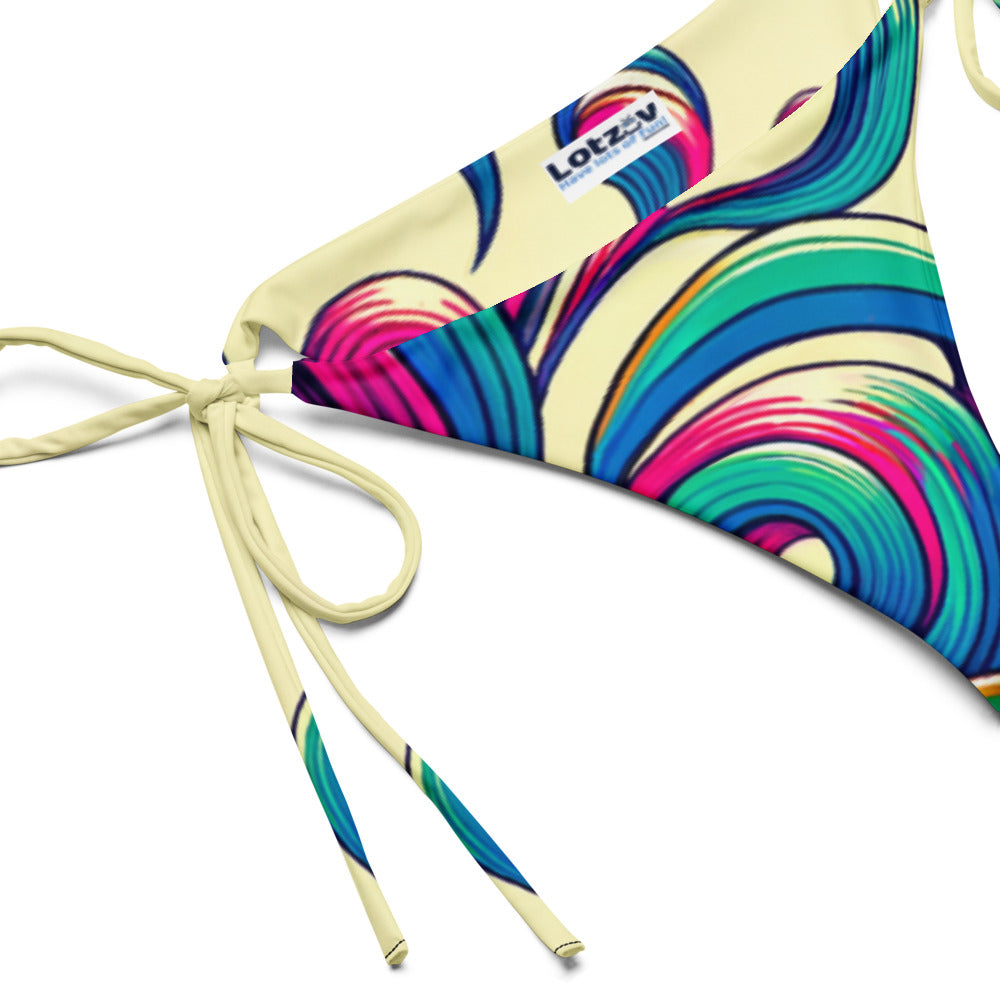 Hallyu Vibe Couture String Bikini Bottom