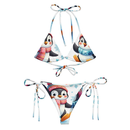 Whimsical Winter Wear String Bikini