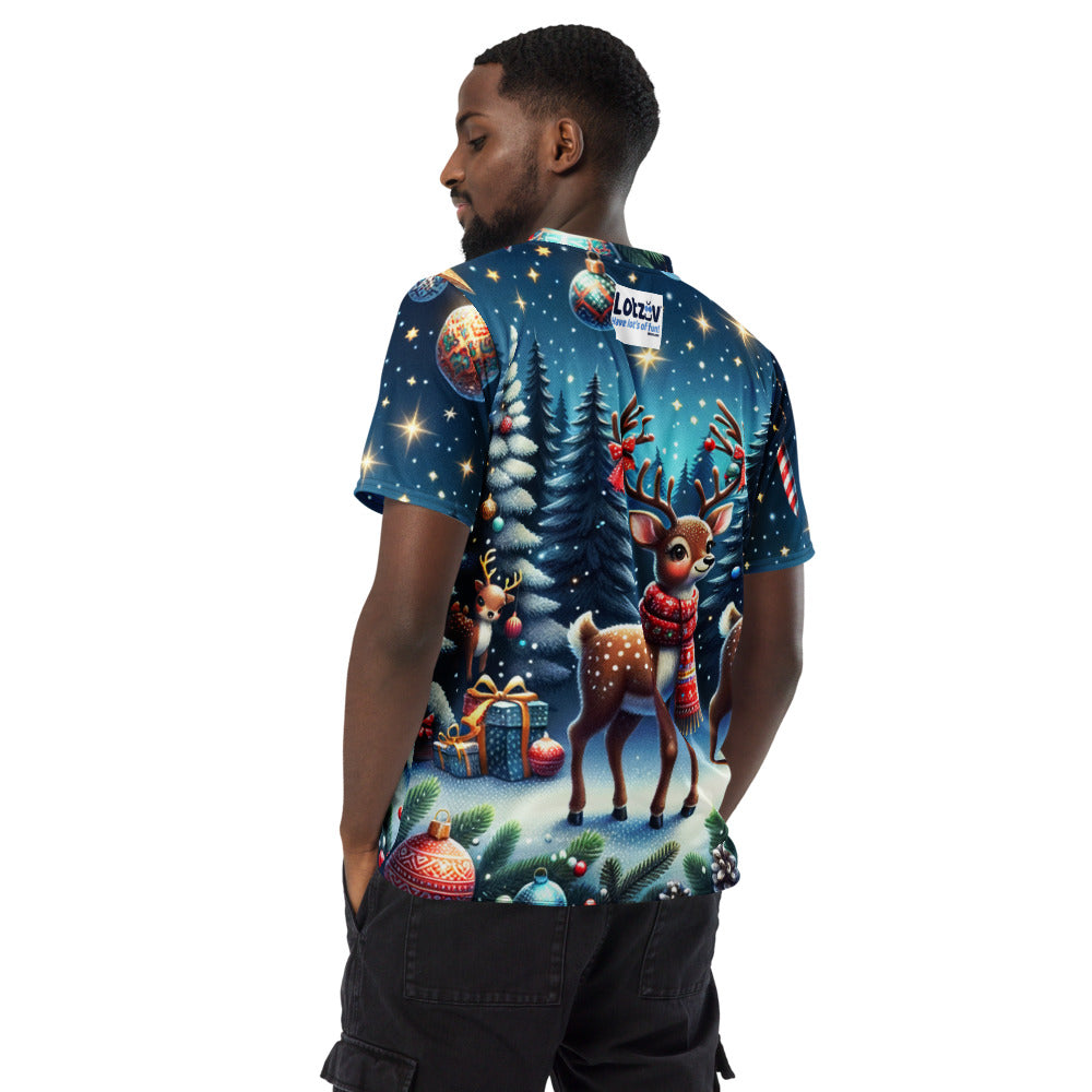Whimsical Winter Wear Sports Jersey