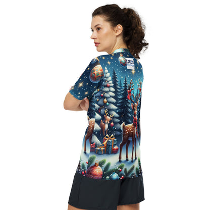 Whimsical Winter Wear Sports Jersey