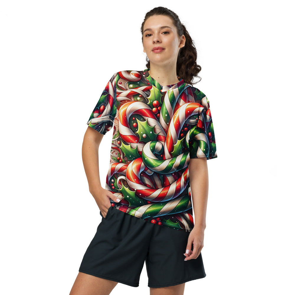 Whimsical Winter Wear Sports Jersey
