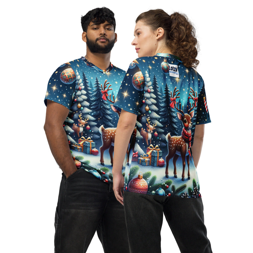 Whimsical Winter Wear Sports Jersey