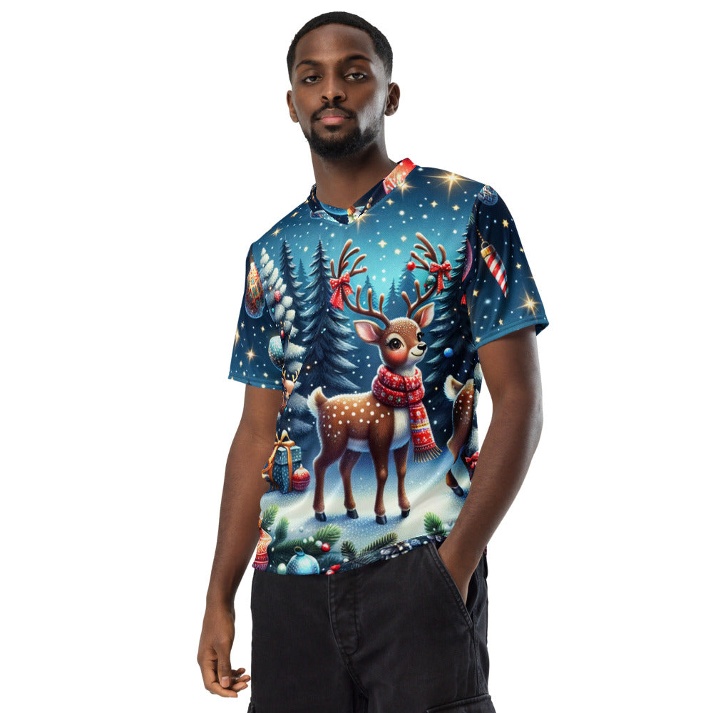 Whimsical Winter Wear Sports Jersey