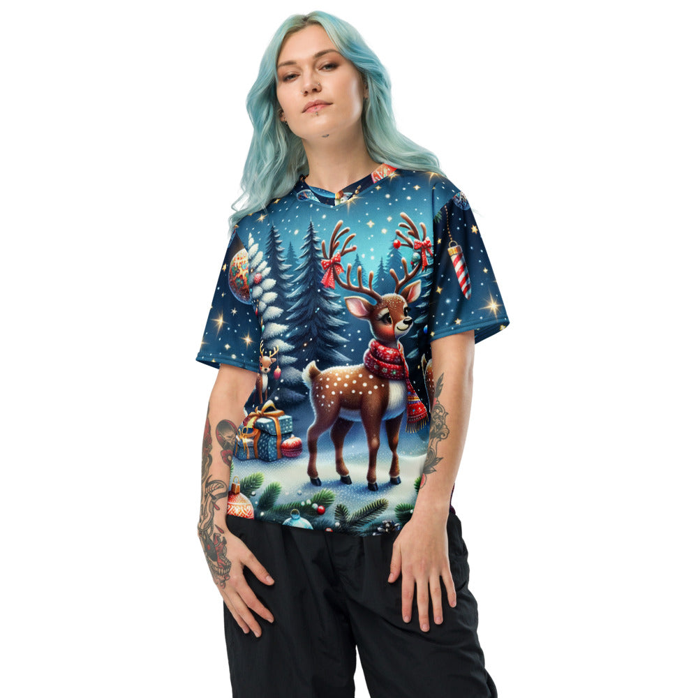 Whimsical Winter Wear Sports Jersey