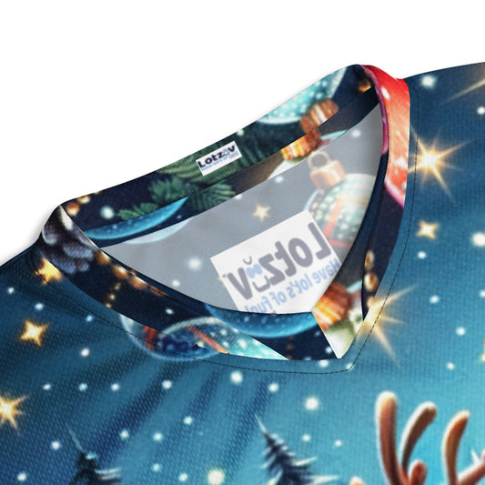 Whimsical Winter Wear Sports Jersey