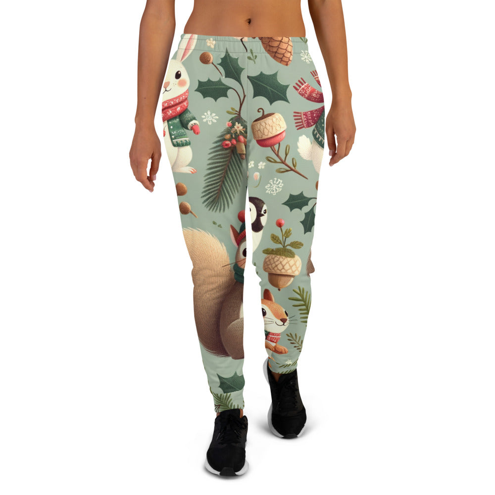 Whimsical Winter Wear Women’s Joggers