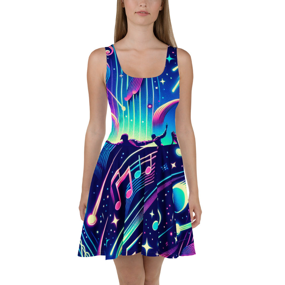 Hallyu Vibe Couture Skater Dress