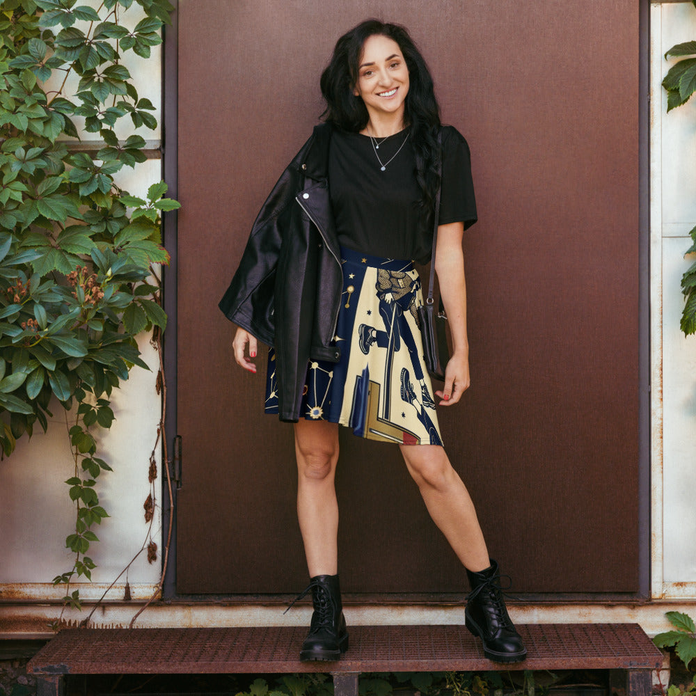 Hallyu Vibe Couture Skater Skirt