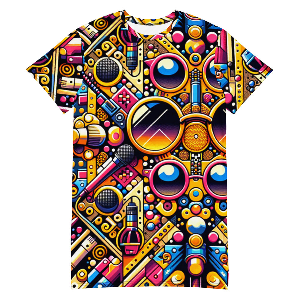 Hallyu Vibe Couture T-Shirt Dress