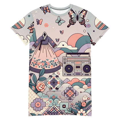 Hallyu Vibe Couture T-Shirt Dress
