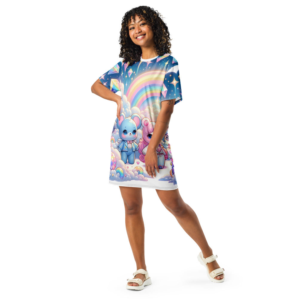 Hallyu Vibe Couture T-Shirt Dress
