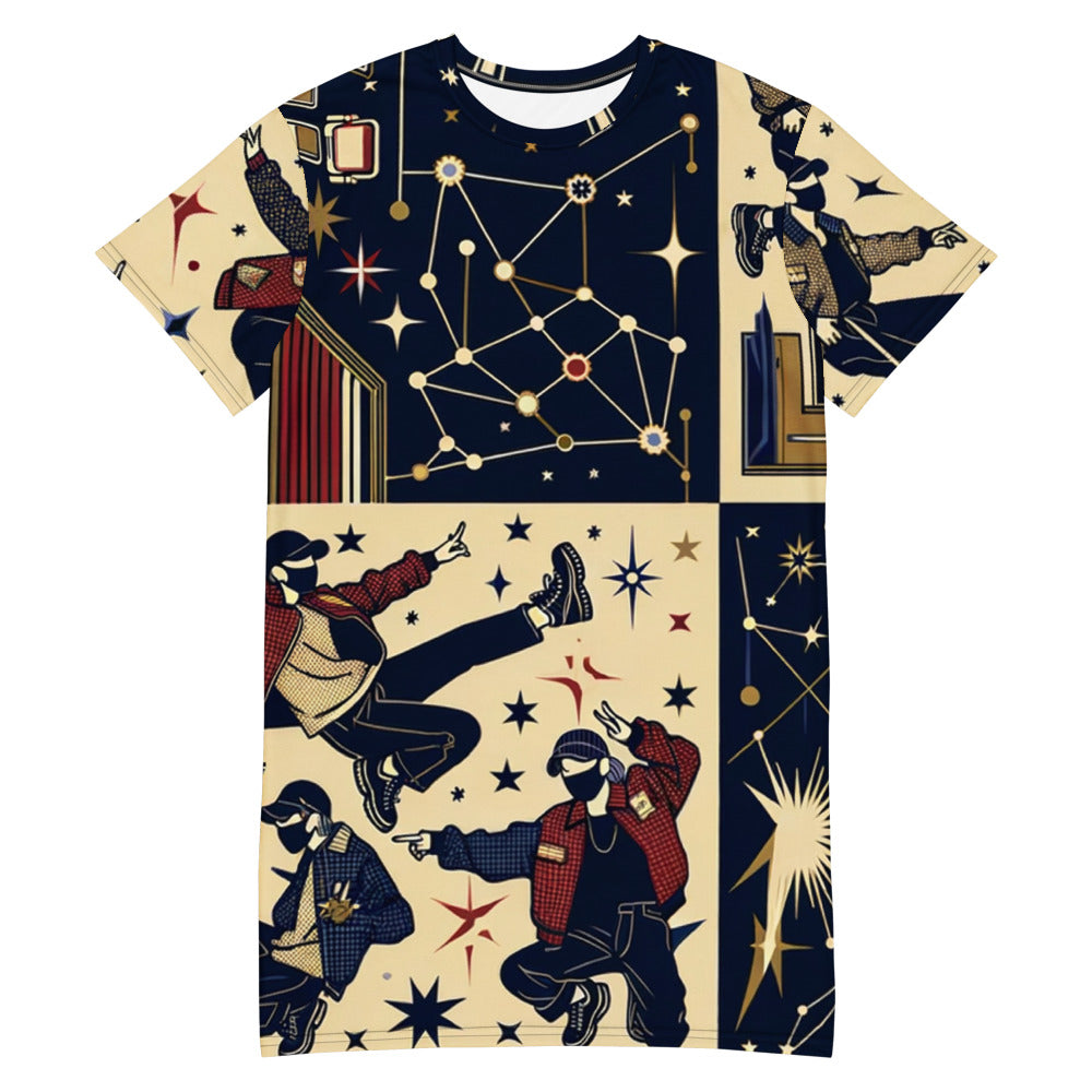 Hallyu Vibe Couture T-Shirt Dress