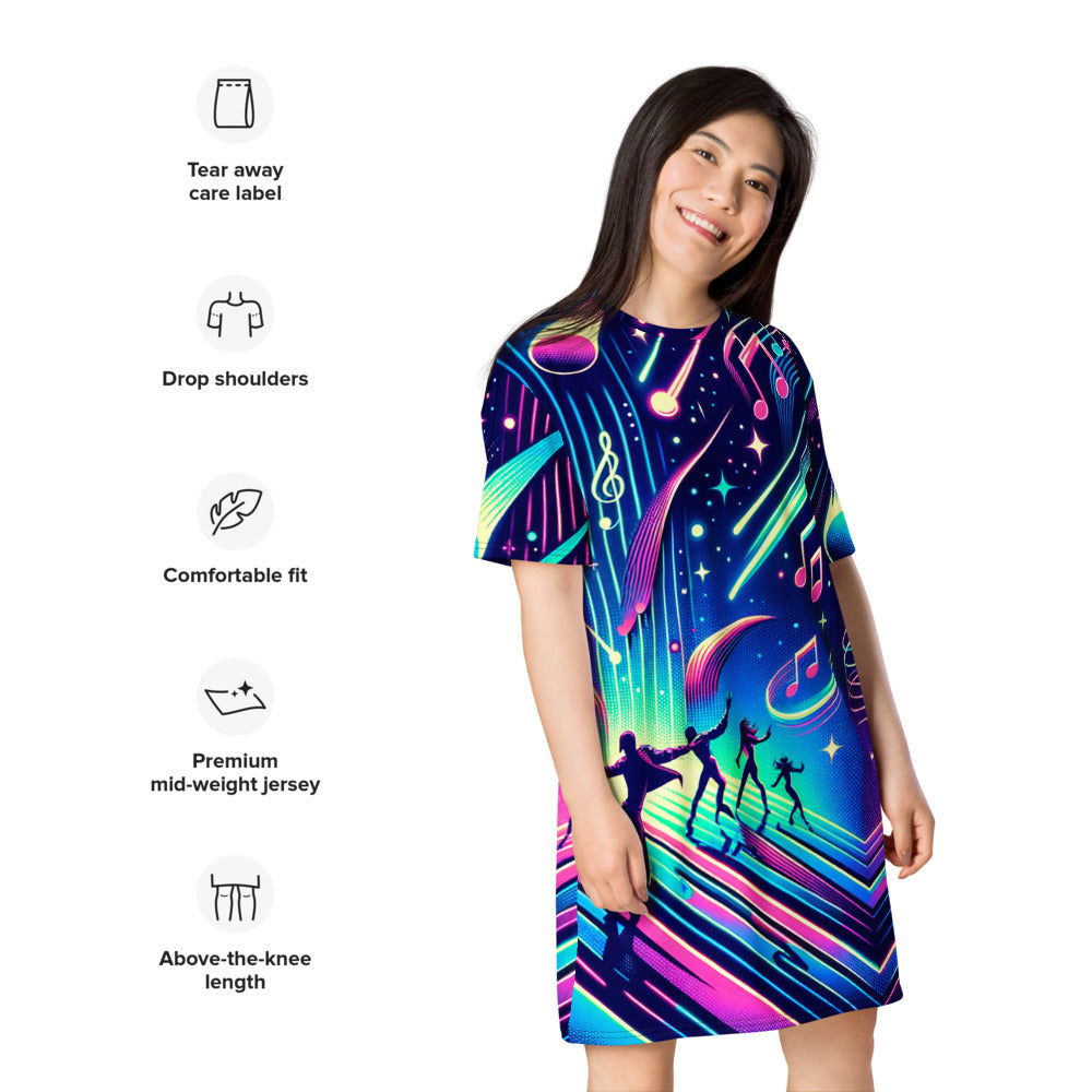 Hallyu Vibe Couture T-Shirt Dress