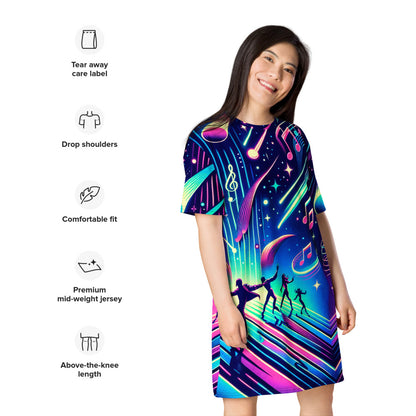 Hallyu Vibe Couture T-Shirt Dress