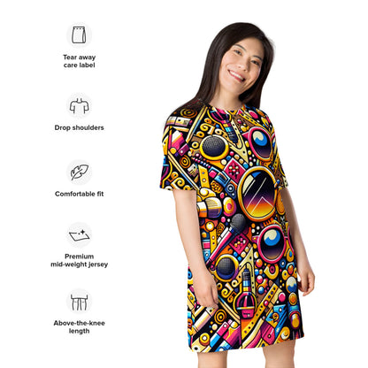 Hallyu Vibe Couture T-Shirt Dress