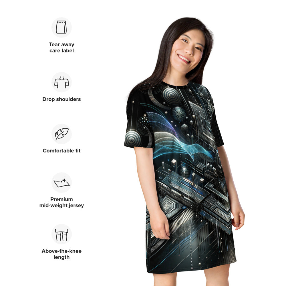 Hallyu Vibe Couture T-Shirt Dress