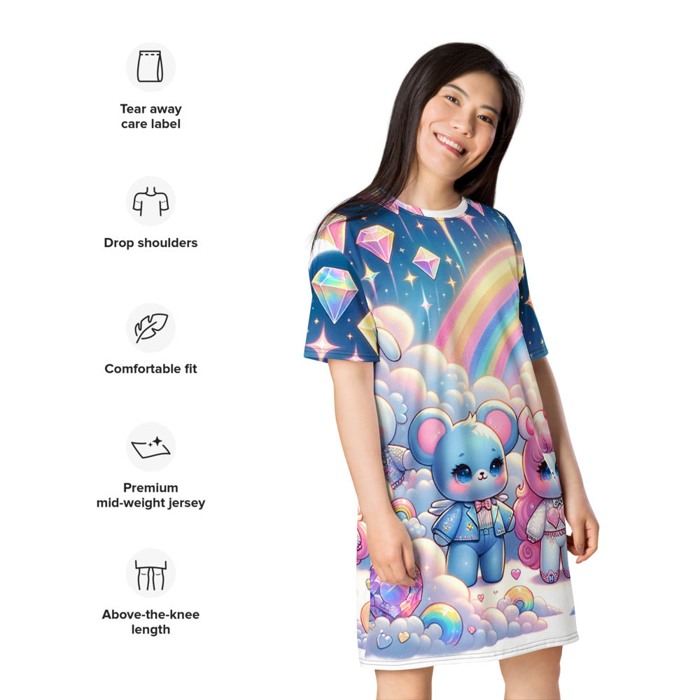 Hallyu Vibe Couture T-Shirt Dress