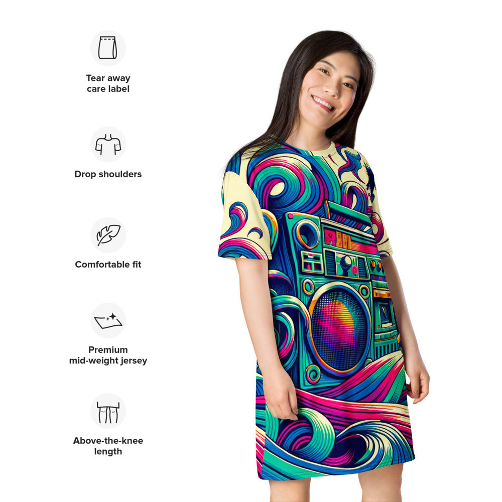 Hallyu Vibe Couture T-Shirt Dress