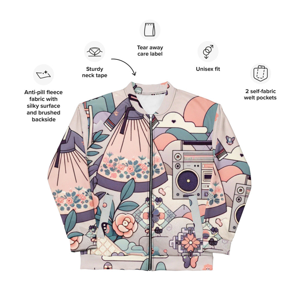 Hallyu Vibe Couture Bomber Jacket