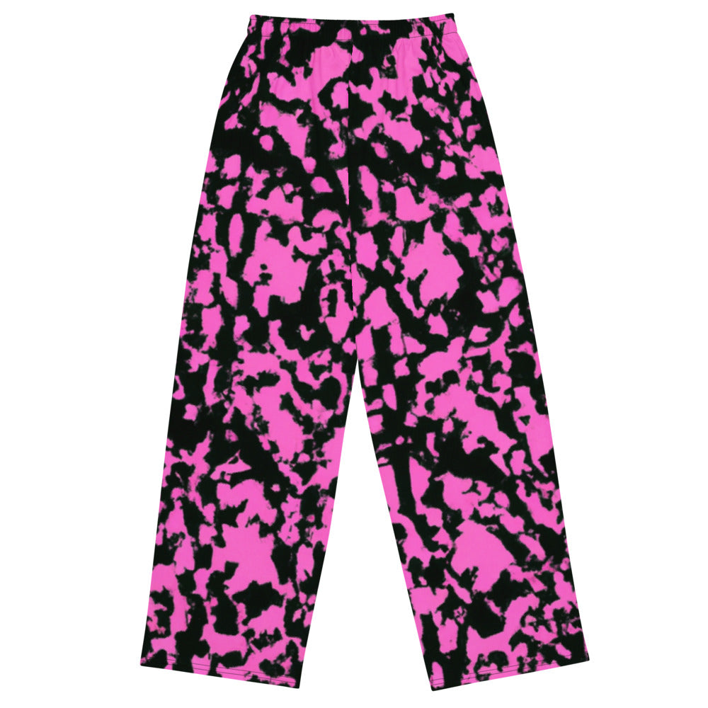 Regal Wide-Leg Pants