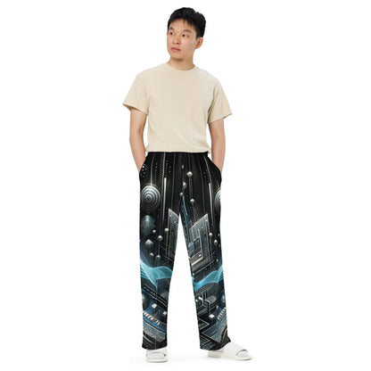 Hallyu Vibe Couture Wide-Leg Pants