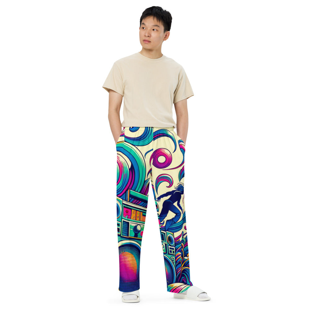 Hallyu Vibe Couture Wide-Leg Pants