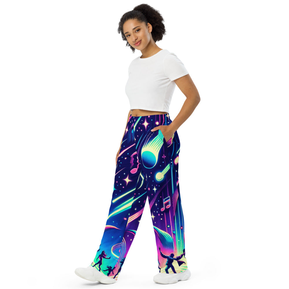 Hallyu Vibe Couture Wide-Leg Pants