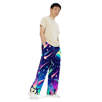 Hallyu Vibe Couture Wide-Leg Pants