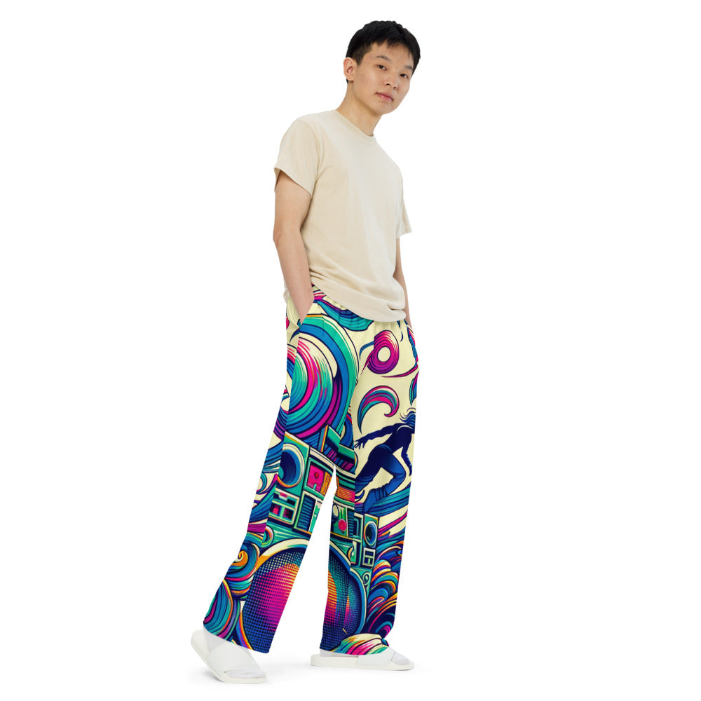 Hallyu Vibe Couture Wide-Leg Pants