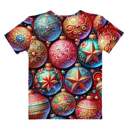 Whimsical Winter Wear Women's Crew Neck T-Shirt