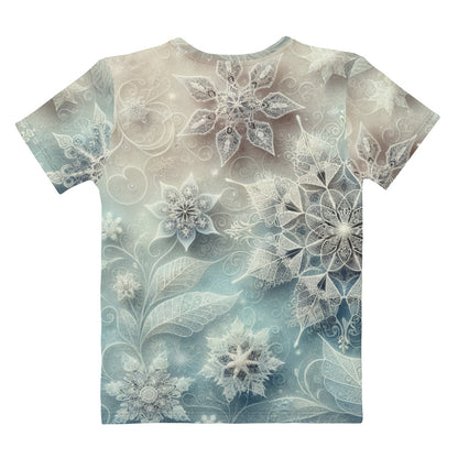 Whimsical Winter Wear Women's Crew Neck T-Shirt