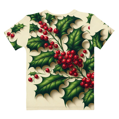 Whimsical Winter Wear Women's Crew Neck T-Shirt