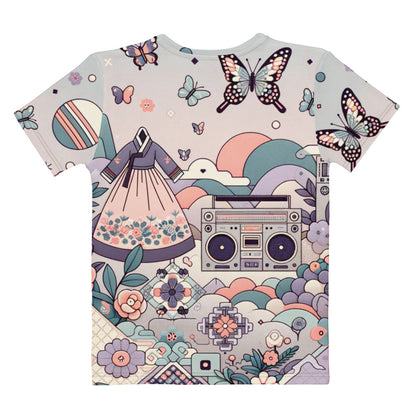 Hallyu Vibe Couture Women's Crew Neck T-Shirt
