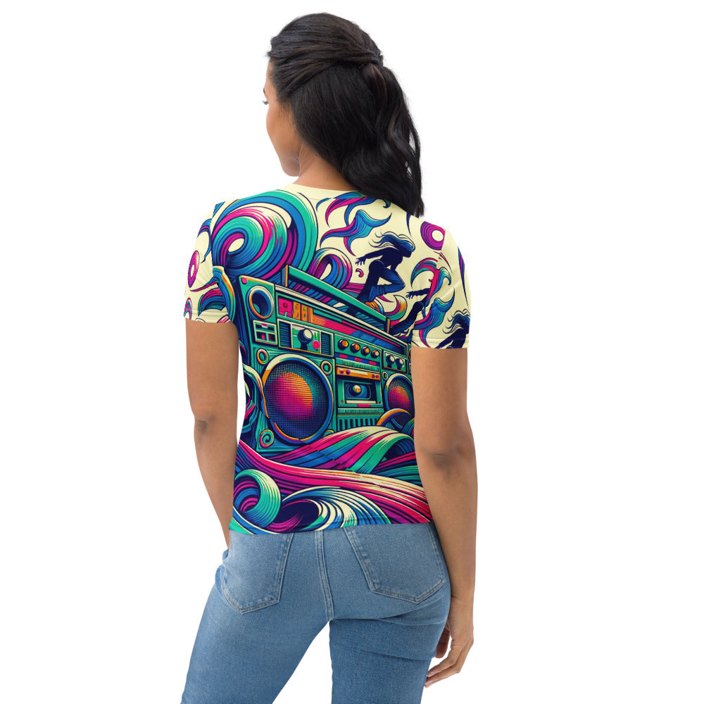 Hallyu Vibe Couture Women's Crew Neck T-Shirt