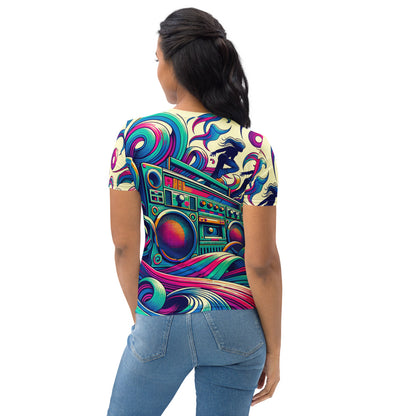 Hallyu Vibe Couture Women's Crew Neck T-Shirt